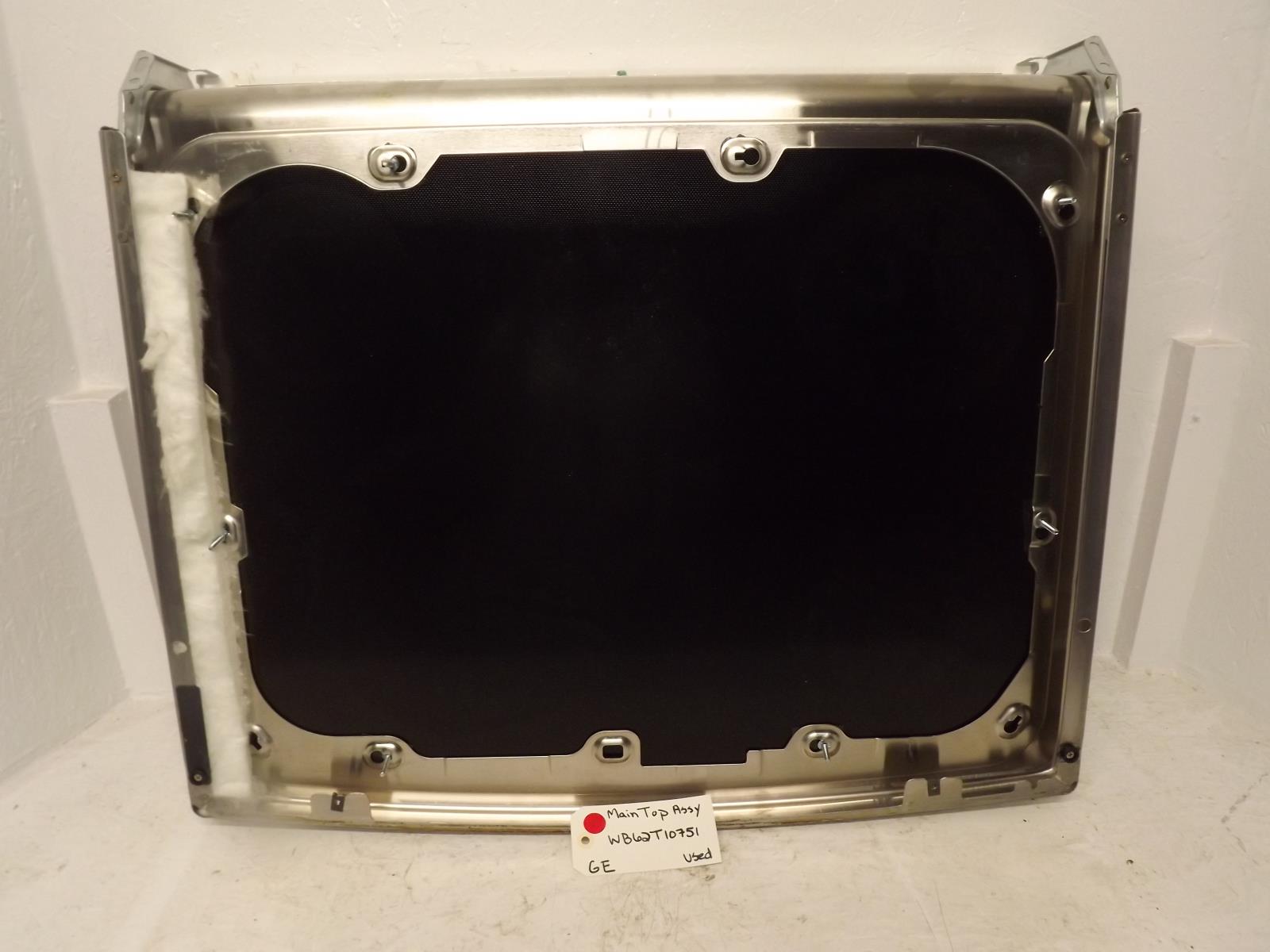 GE Range WB62T10751 Main Top Assy Used GE Range WB62T10751 Main Top Assy Used